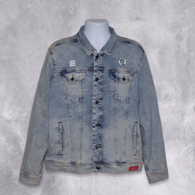 BANZEN GOATS® DENIM JACKET - LIGHT WASH