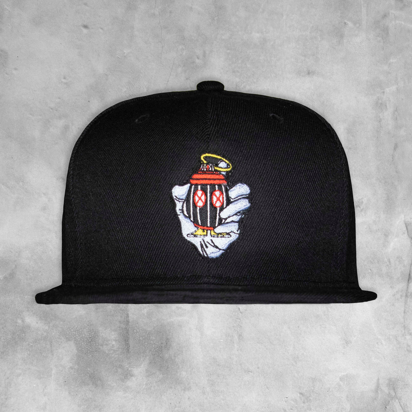 BLASTER HALO SNAPBACK - BLACK