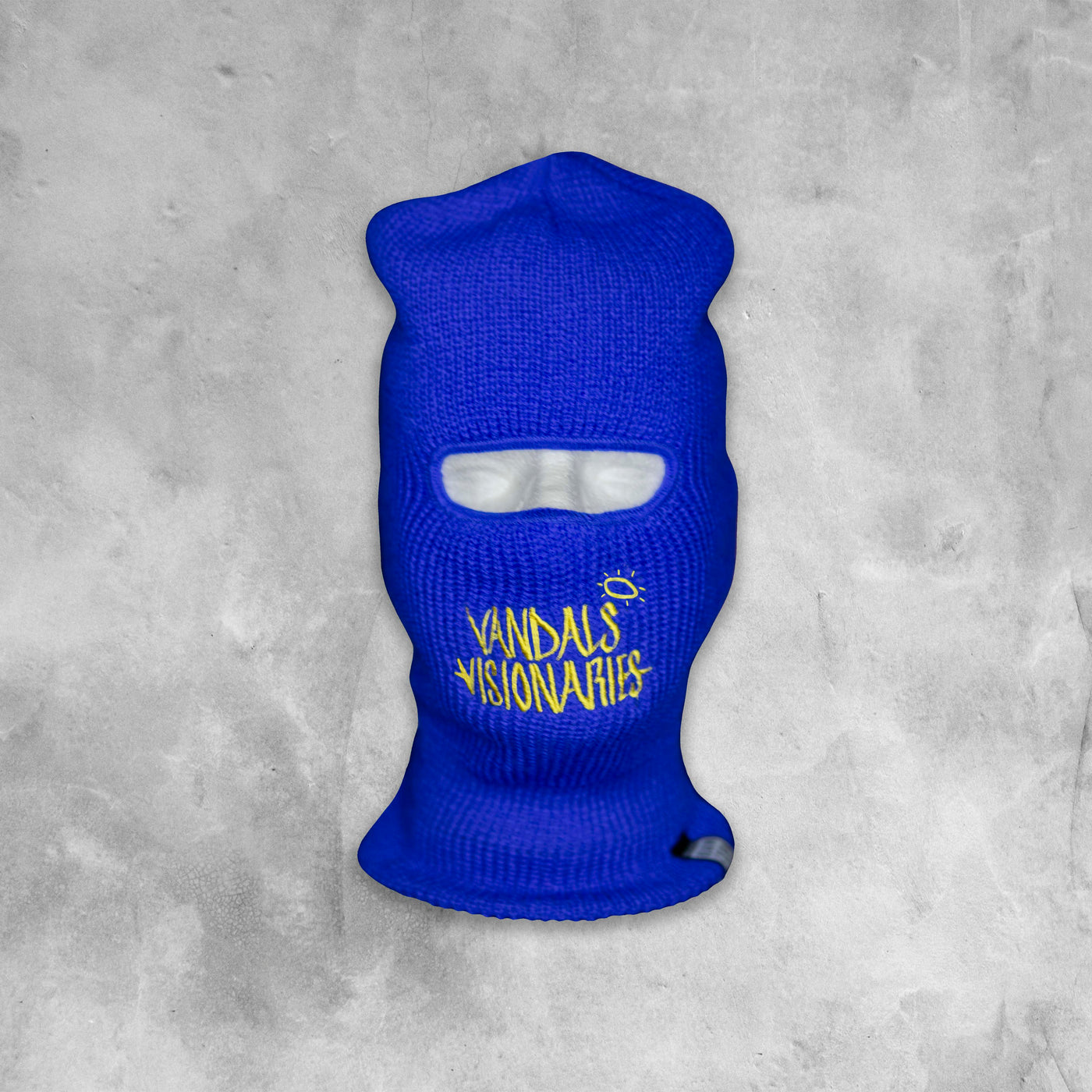 V&V BALACLAVA ROYAL BLUE - YLW